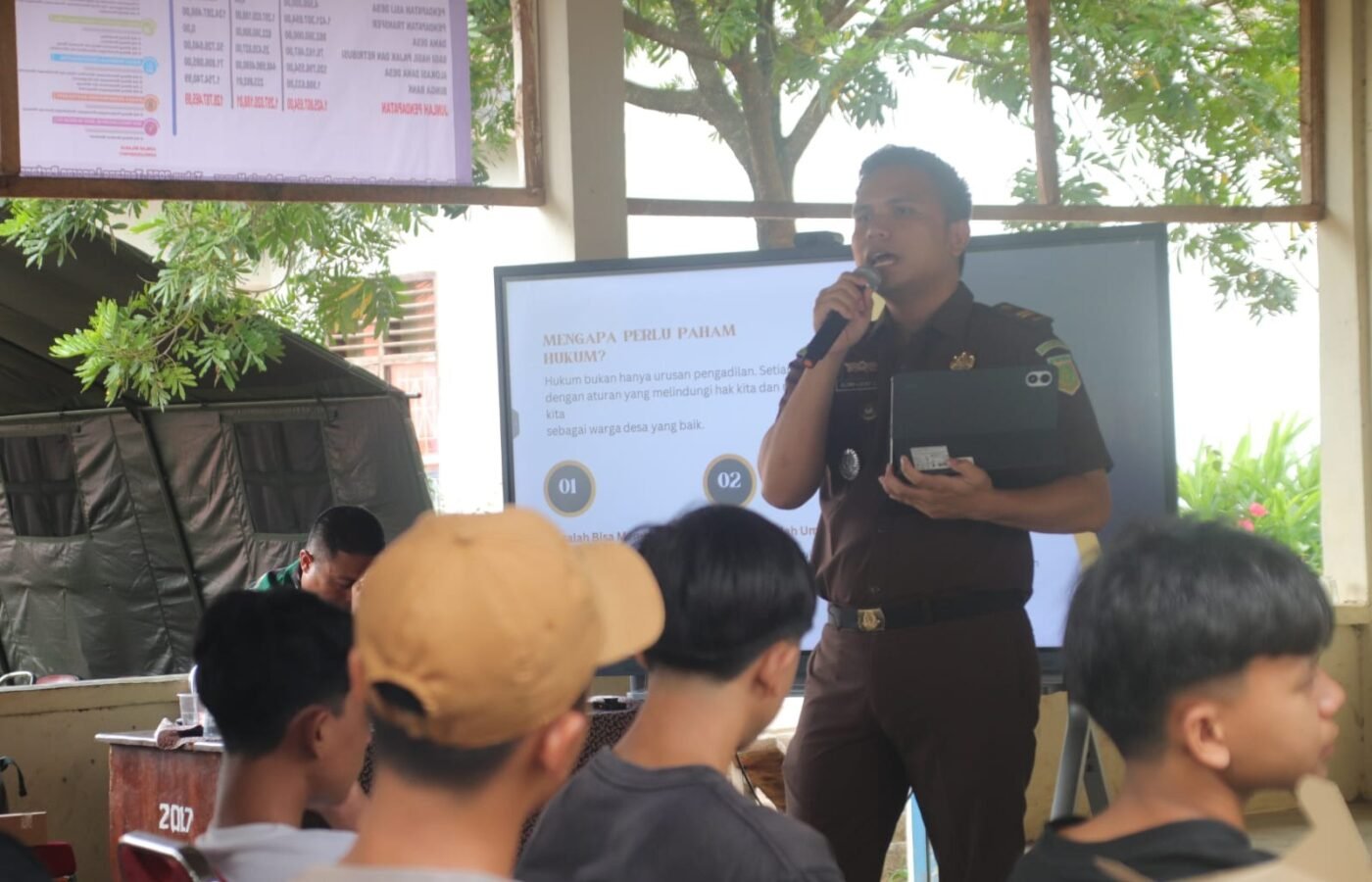 Bukan Sekadar Fisik, TMMD Kodim 0412/LU Fokus Perkuat Mental dan Kesadaran Hukum Warga Lampung Utara