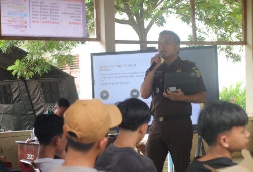 Bukan Sekadar Fisik, TMMD Kodim 0412/LU Fokus Perkuat Mental dan Kesadaran Hukum Warga Lampung Utara