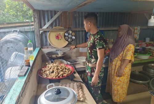Kemanunggalan TNI dan Rakyat Terwujud dalam Kegiatan TMMD ke-129 di Sebatik