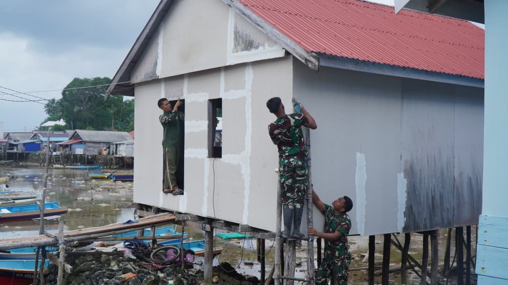 Progres Renovasi Rumah Layak Huni di Polewali Maju Pesat