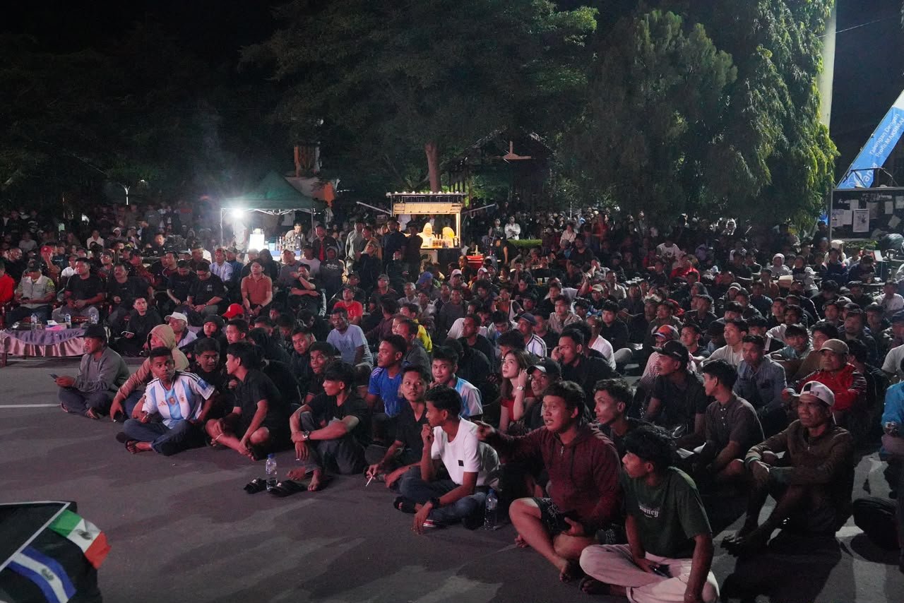 TMMD ke-129 Hadirkan NOBAR di Dua Ikon Perbatasan, Pererat Kebersamaan Warga