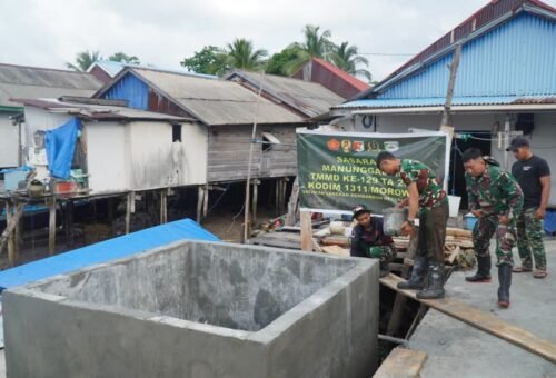 Proyek Membangun Sumber Air Bersih di Desa Umbele Terus Berlanjut