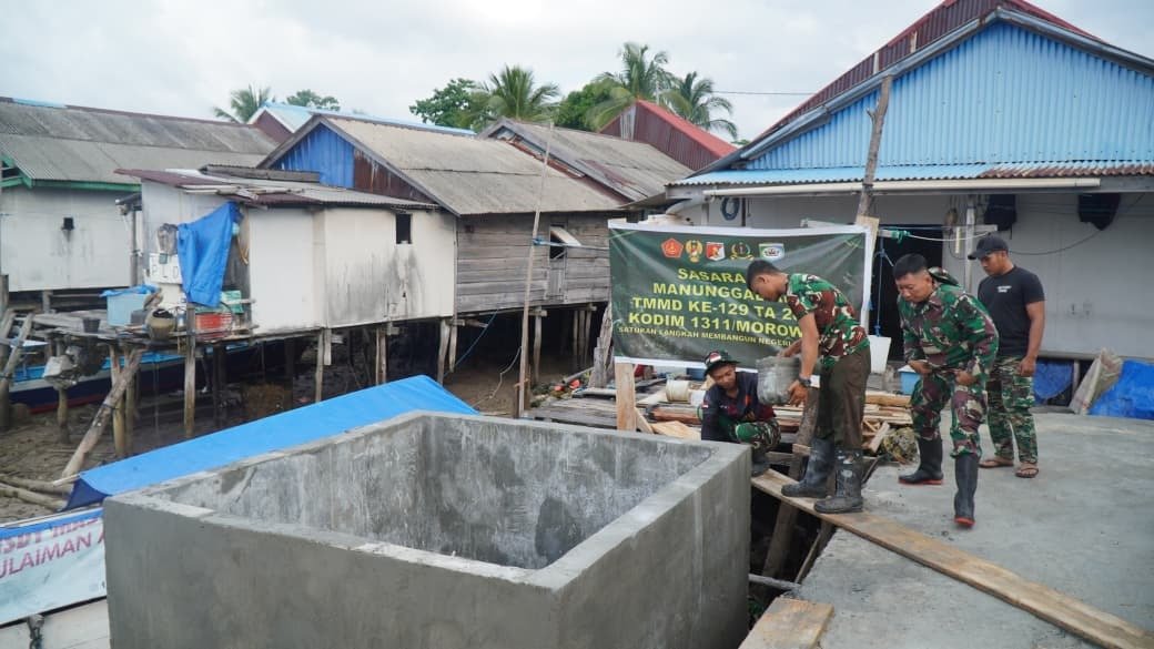 Proyek Membangun Sumber Air Bersih di Desa Umbele Terus Berlanjut