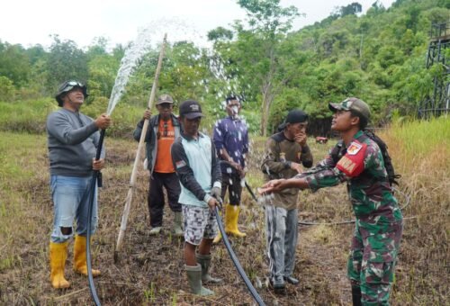 Prioritas TMMD Ke-129: Penyediaan Air Bersih di Morowali
