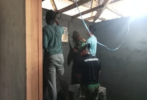Optimalkan Cuaca Cerah, Satgas TMMD Ke-129 Kodim 1626/Bangli Tingkatkan Pembangunan
