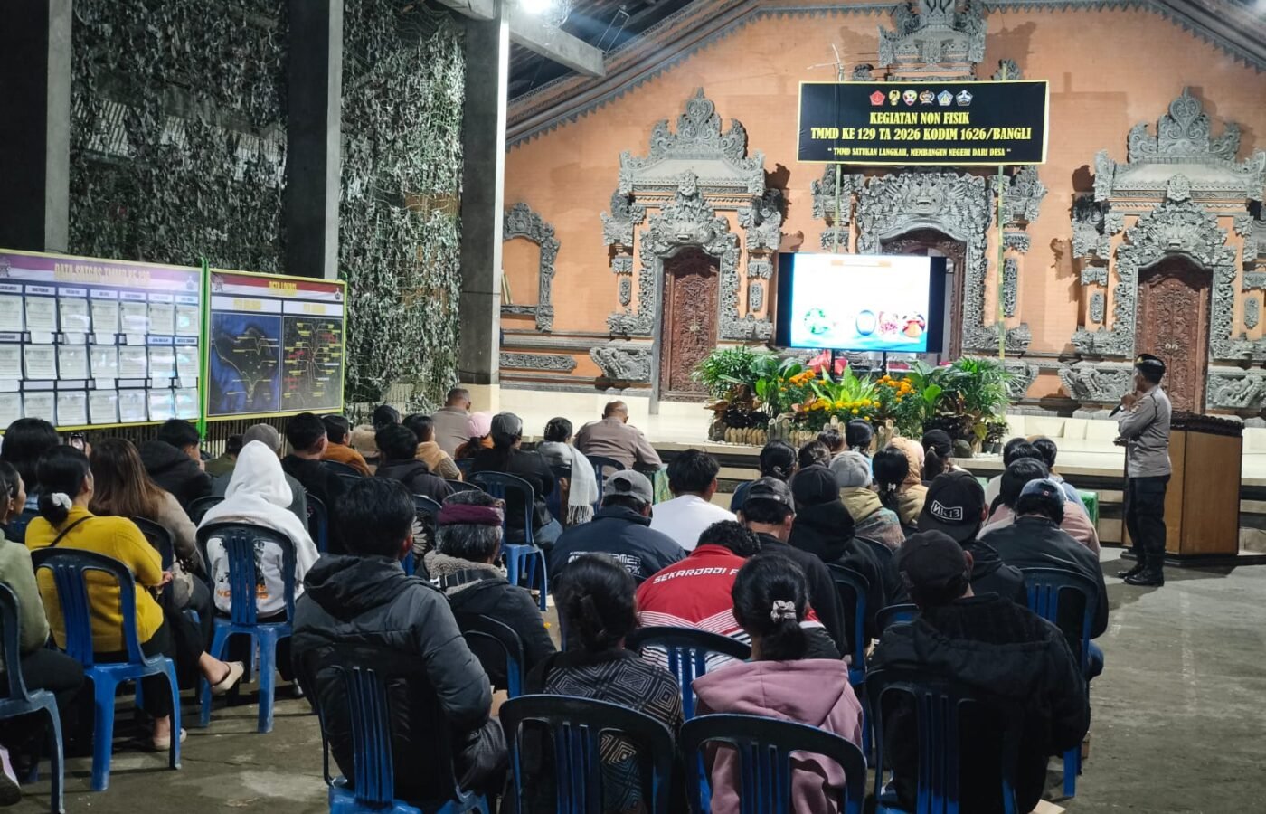 Peningkatan Kesadaran Masyarakat Terhadap Narkoba dalam TMMD Ke-129 Kodim 1626/Bangli