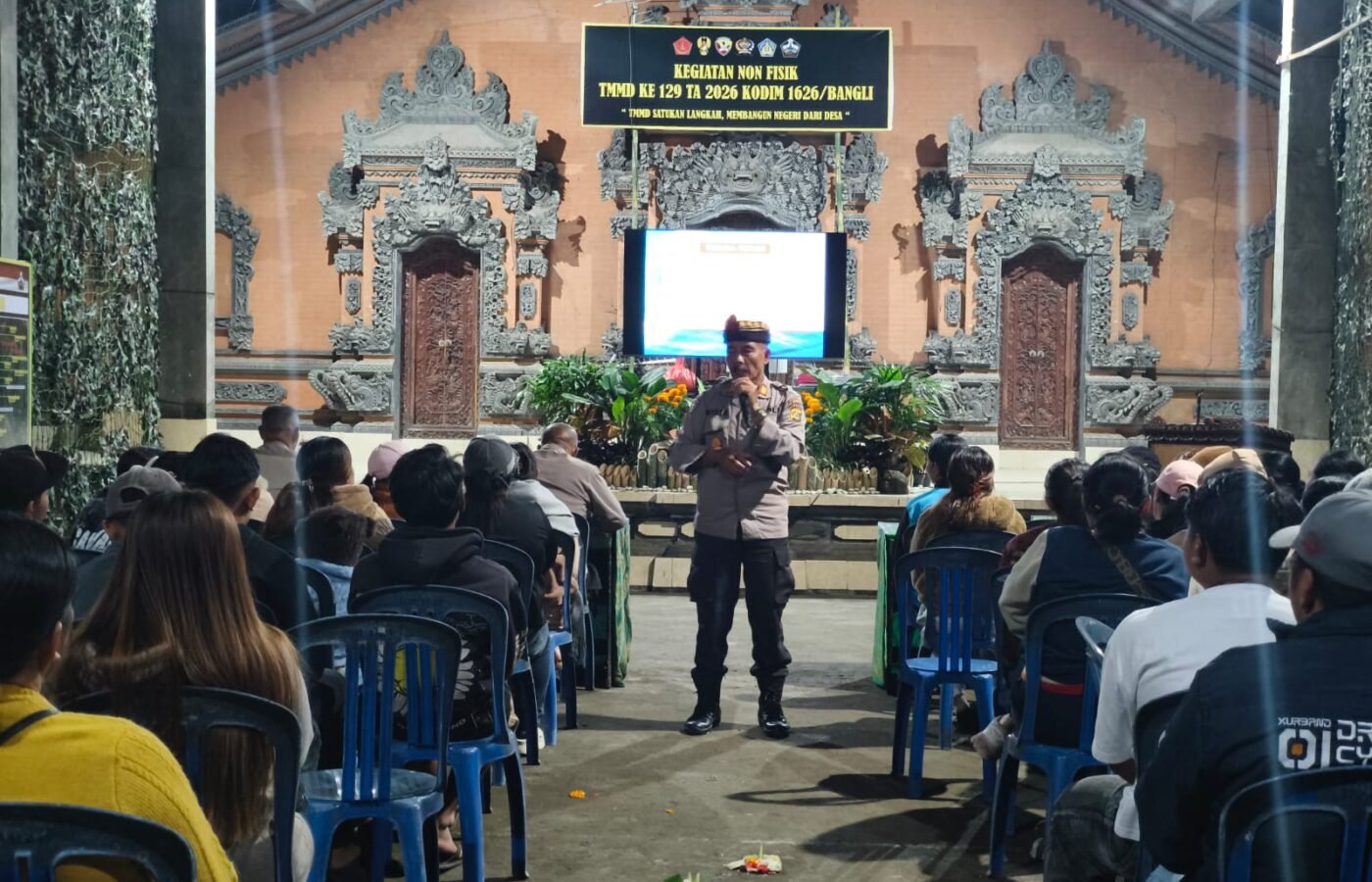Penyuluhan Narkoba oleh TMMD Ke-129 Dapat Apresiasi Warga Sekardadi