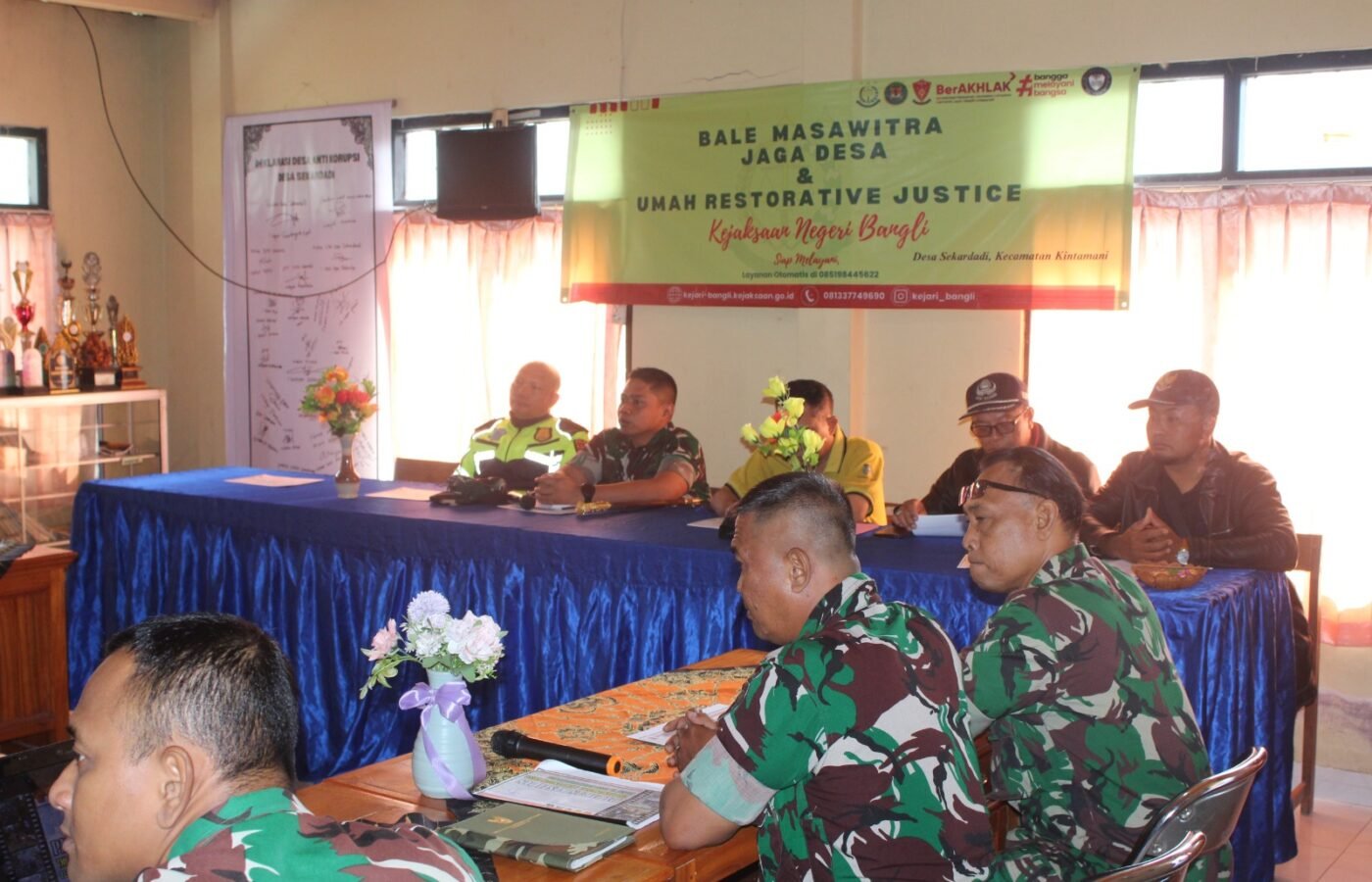 Keterpaduan Satgas TMMD dan Pemerintah Desa Memperkuat Pembangunan di Sekardadi