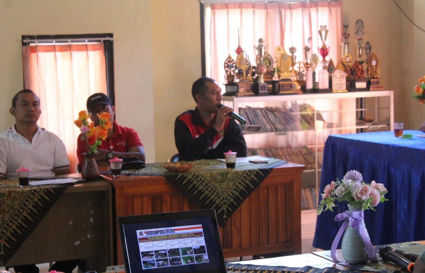 Pentingnya Evaluasi Dalam Koordinasi TMMD Ke-129 Kodim 1626/Bangli