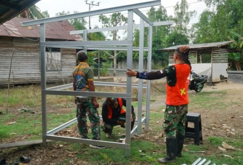 TMMD Ke-129: Fasilitas Sanitasi untuk Ibu Jumiah Segera Terwujud