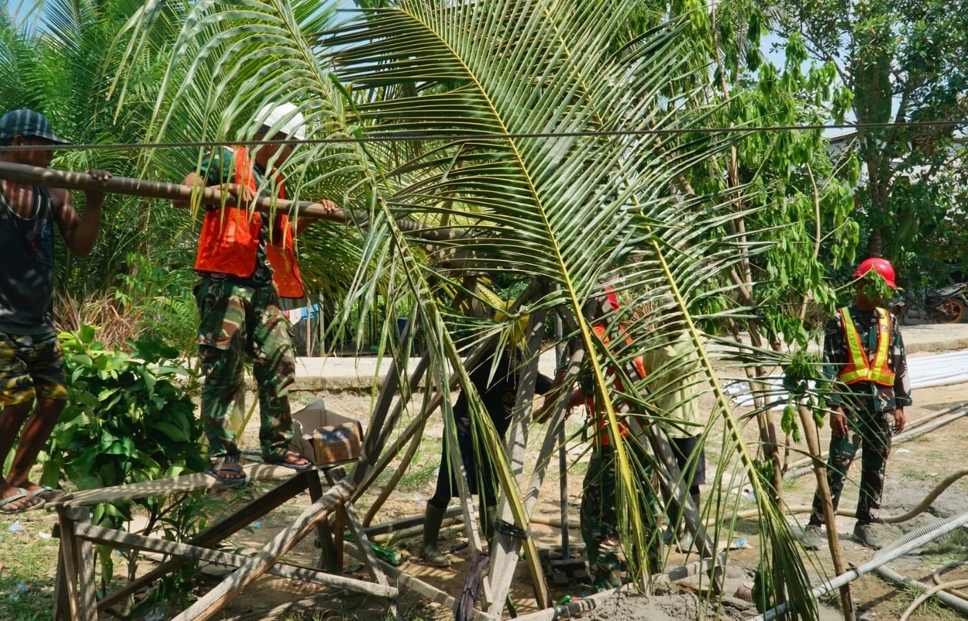 Upaya Penyediaan Air Bersih Melalui Sumur Bor di TMMD Ke-129
