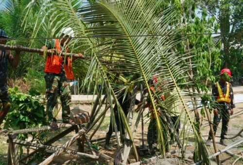 Upaya Penyediaan Air Bersih Melalui Sumur Bor di TMMD Ke-129