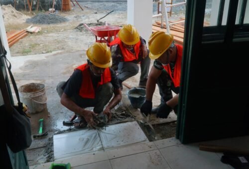 Progres Pembangunan Musholla Darul Iman Semakin Fokus pada Penyelesaian Interior