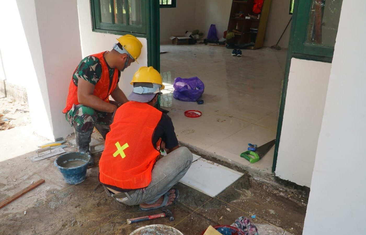 Pembangunan Musholla Darul Iman: Upaya TMMD untuk Masyarakat yang Religius