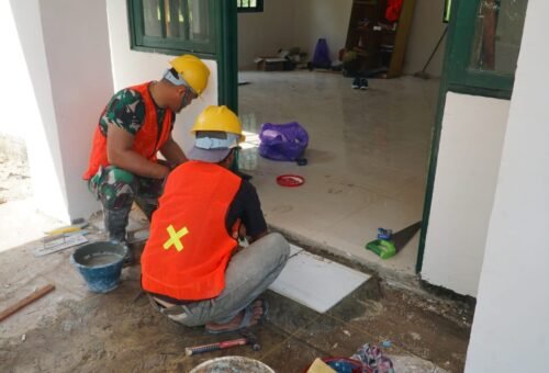 Pembangunan Musholla Darul Iman: Upaya TMMD untuk Masyarakat yang Religius