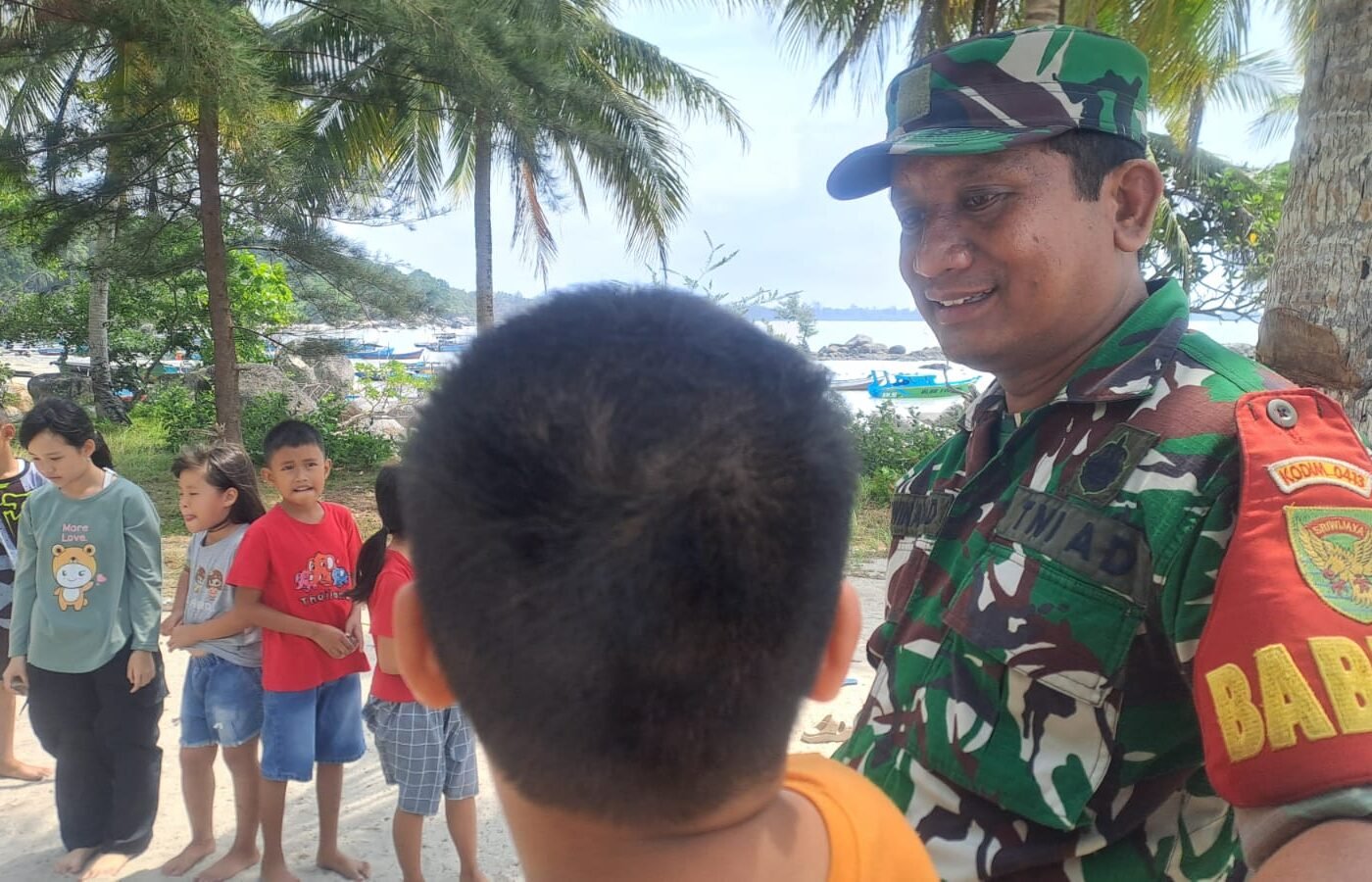 Sinergi Babinsa Deniang Jadi Kunci Sukses TMMD Ke-129 Kodim 0413/Bangka