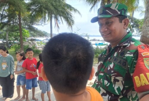 Sinergi Babinsa Deniang Jadi Kunci Sukses TMMD Ke-129 Kodim 0413/Bangka