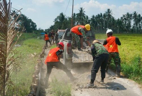 Program TMMD Ke-129: Pembangunan Jalan 1,2 Kilometer untuk Akselerasi Ekonomi Masyarakat