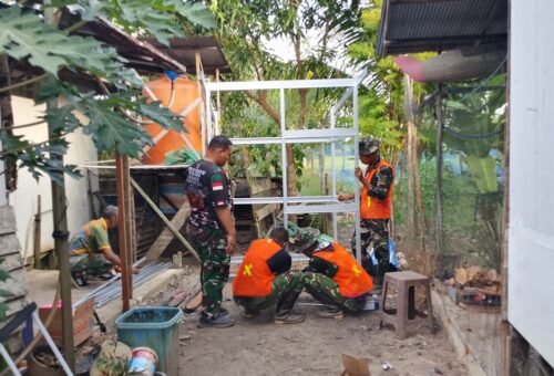 TMMD Ke-129 Kalteng: Pembangunan Sarana MCK untuk Desa Sehat