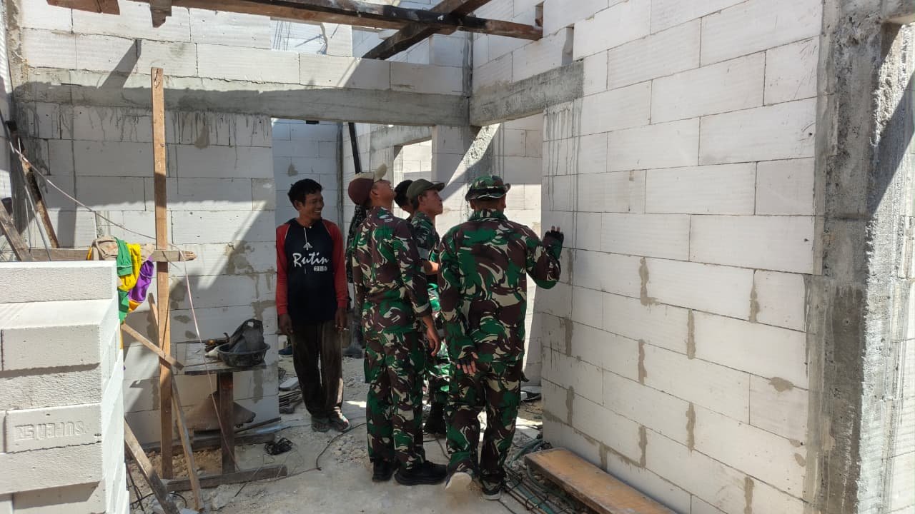 Komitmen Satgas TMMD Untuk Hunian yang Layak di Desa Tlemang