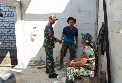 Spirit Gotong Royong dalam TMMD ke-129 di Lamongan