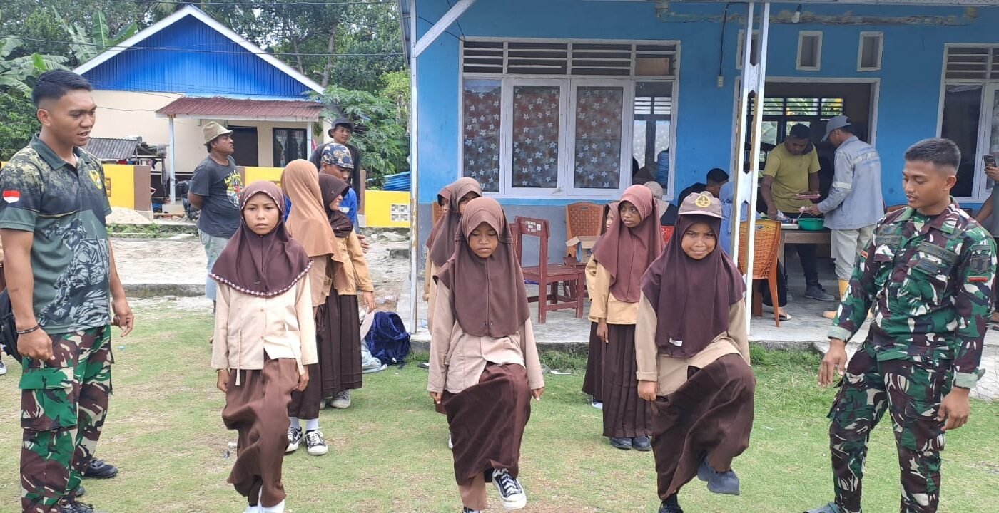 Pembentukan Karakter Generasi Muda Melalui Latihan PBB di SDN Umbele