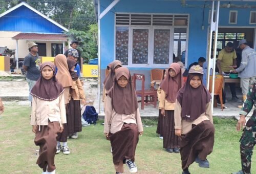 Pembentukan Karakter Generasi Muda Melalui Latihan PBB di SDN Umbele