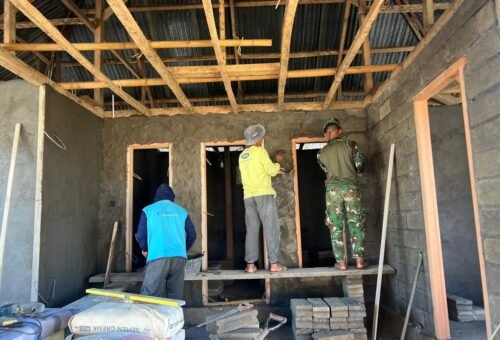 Sinergi Satgas TMMD dan Masyarakat: Mendorong Percepatan Pembangunan RTLH di Bangli