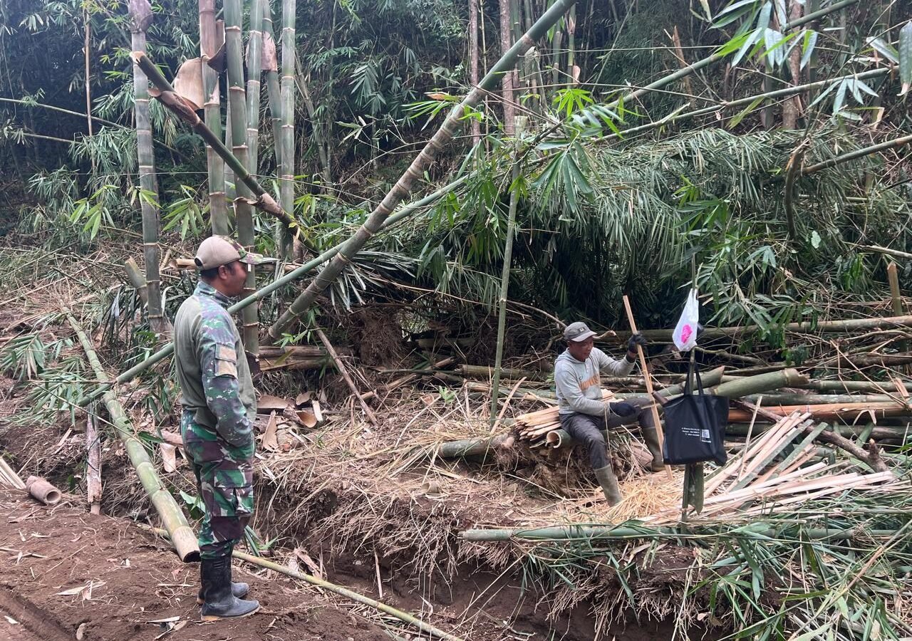Program TMMD Permudah Akses Pertanian di Bangli