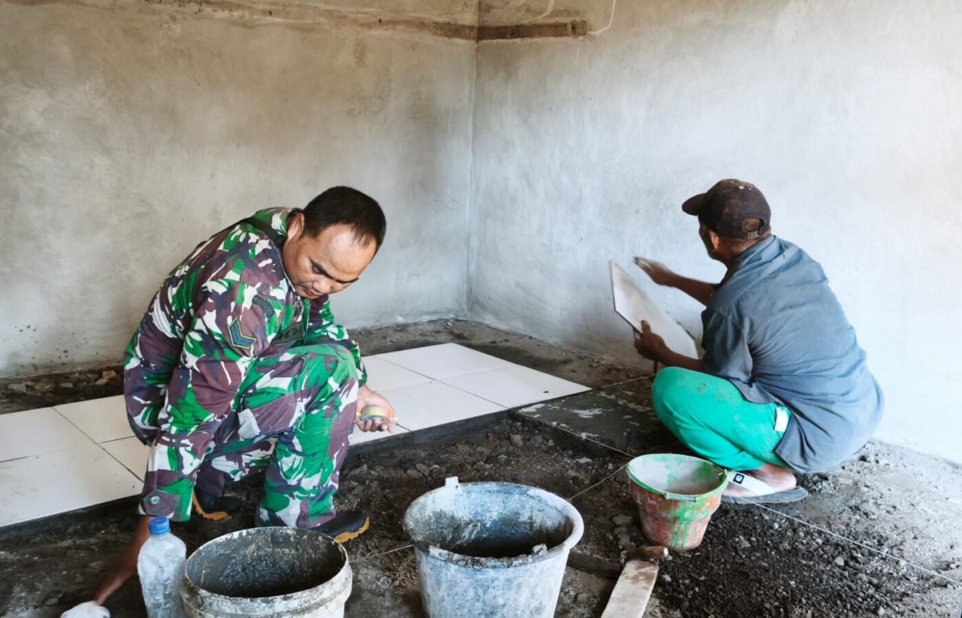 Rehabilitasi Rumah Tidak Layak Huni TMMD Capai Tahap Akhir, Kehidupan Ketut Surija Semakin Baik
