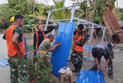 Fasilitas MCK TMMD ke-129 Tingkatkan Kesehatan Masyarakat