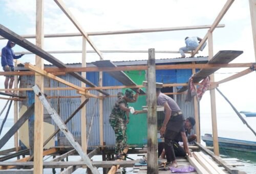 Percepatan Renovasi RTLH Ibu Samsia di Desa Umbele Semakin Membara