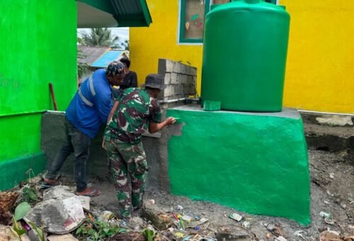 Pengerjaan Sarana Air Bersih di SDN Umbele Terus Berlanjut