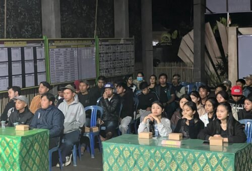 Semangat Bela Negara Dikembangkan Melalui Penyuluhan TNI AD dalam TMMD Ke-129 Kodim 1626/Bangli
