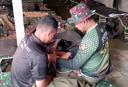 Kesiapsiagaan Tim Kesehatan dalam TMMD Ke-129 Kodim 1626/Bangli