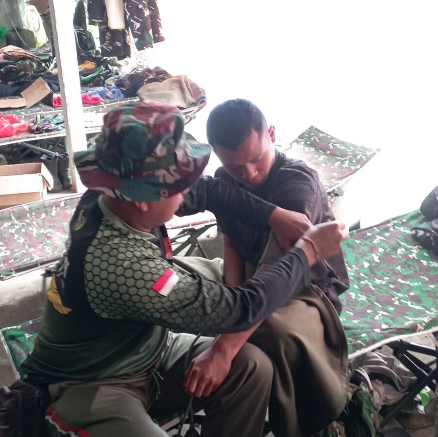Pelayanan Kesehatan TMMD Ke-129 Kodim 1626/Bangli untuk Masyarakat
