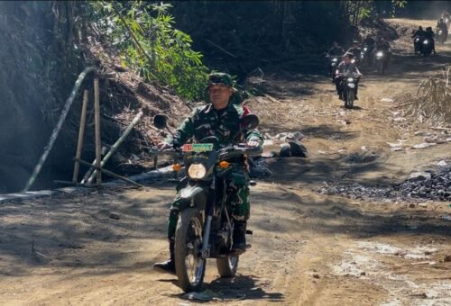 Kerja Sama Antara Pemkab Bangli dan Kodim 1626/Bangli Dalam Peninjauan TMMD Ke-129