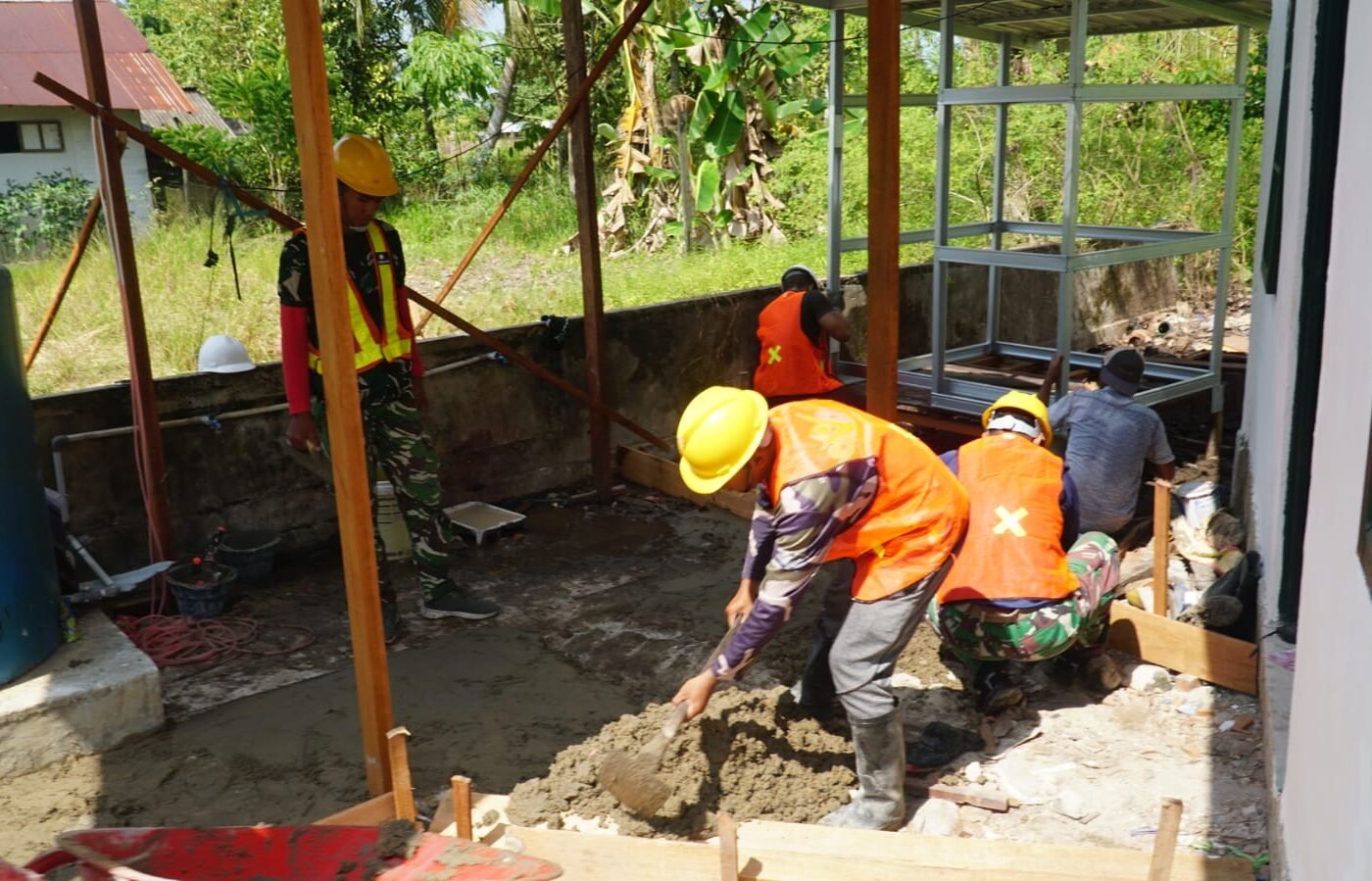 Pembangunan Fasilitas Wudhu di Musholla Darul Iman Menuju Penyempurnaan
