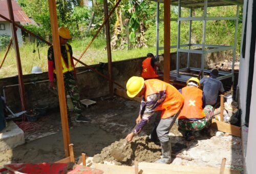 Pembangunan Fasilitas Wudhu di Musholla Darul Iman Menuju Penyempurnaan