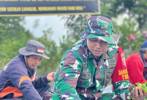 Penguatan Program Ketahanan Pangan oleh Satgas TMMD Ke-129 di Bangli
