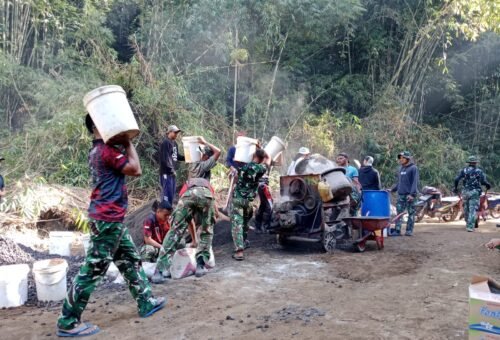Pembangunan Infrastruktur TMMD Ke-129 di Bangli Capai 47 Persen, Akses Masyarakat Semakin Terbuka