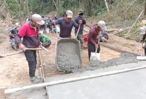 Keberhasilan TMMD Ke-129 Kodim 1626/Bangli Berasal dari Semangat Kerjasama