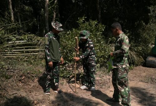 Pembangunan Akses Jalan TMMD Ke-129 Kodim 0413/Bangka Masuki Tahap Percepatan