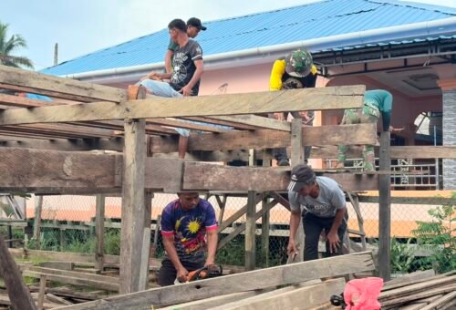 Setelah 18 Tahun Menanti, Impian Pak Hamsah Miliki Rumah Layak Terwujud Berkat TMMD ke-129 Kodim 0911/Nunukan