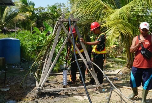 Pembangunan Sumur Bor TMMD Sebagai Upaya Penyediaan Air Bersih