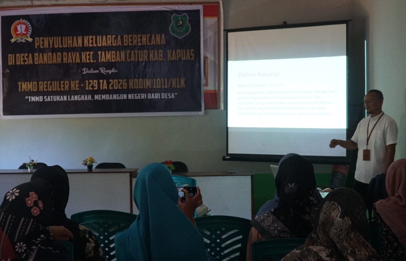 Peningkatan Kualitas Keluarga Melalui Program Nonfisik TMMD Ke-129