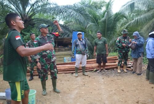 Dansatgas TMMD ke-129 Kodim 0911/Nunukan Dorong Efisiensi Waktu Pengerjaan
