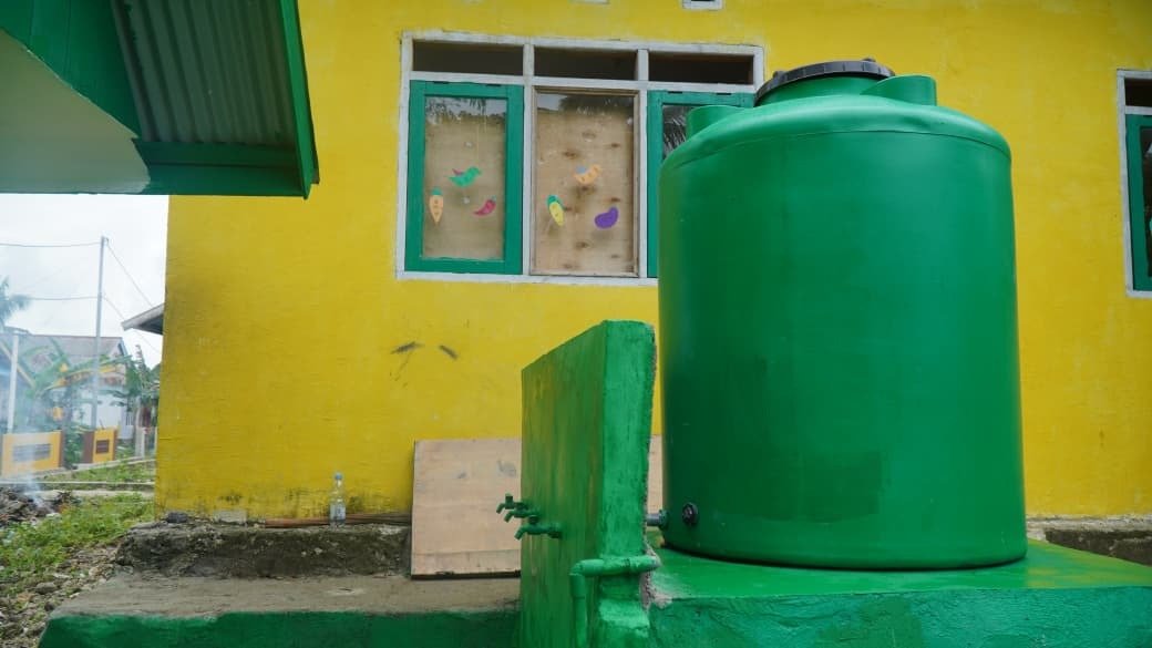 Selesainya Program Manunggal Air di SDN Umbele, Kepala Sekolah Ucapkan Terima Kasih