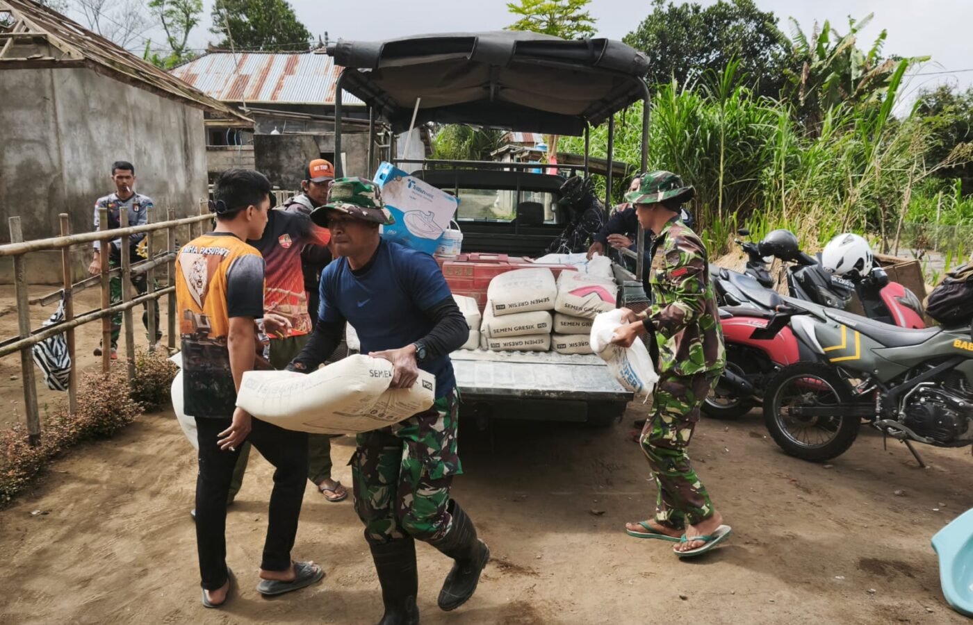 Pentingnya Distribusi Material Tepat Waktu dalam TMMD Ke-129