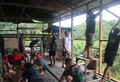 TMMD ke-129 Kodim 0911/Nunukan Fokus Bangun Infrastruktur di Sebatik Barat untuk Buka Akses Wilayah